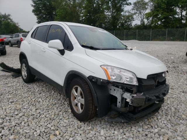 CHEVROLET TRAX LS 2016 with VIN KL7CJNSB5GB603625 - Photo from auction