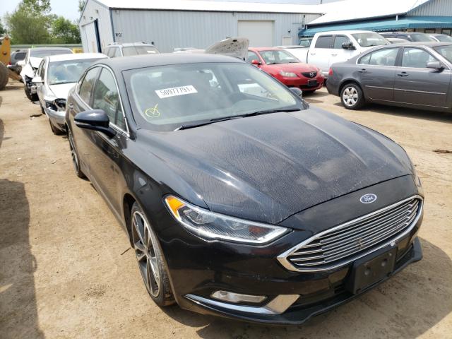 FORD FUSION TIT 2017 with VIN 3FA6P0K93HR170257 - Photo from auction
