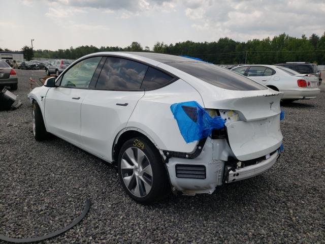 Photo 3 from auction – 2020 TESLA MODEL Y with VIN 5YJYGDEF7LF017922