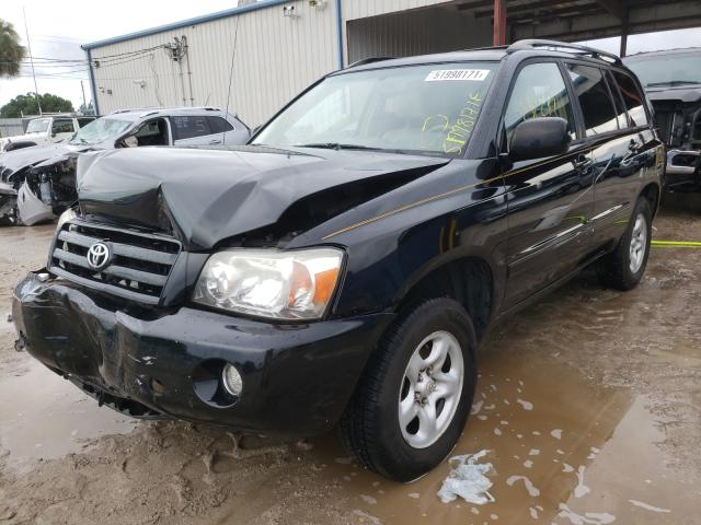 Photo 2 from auction – 2006 TOYOTA HIGHLANDER with VIN JTEGD21A760148530