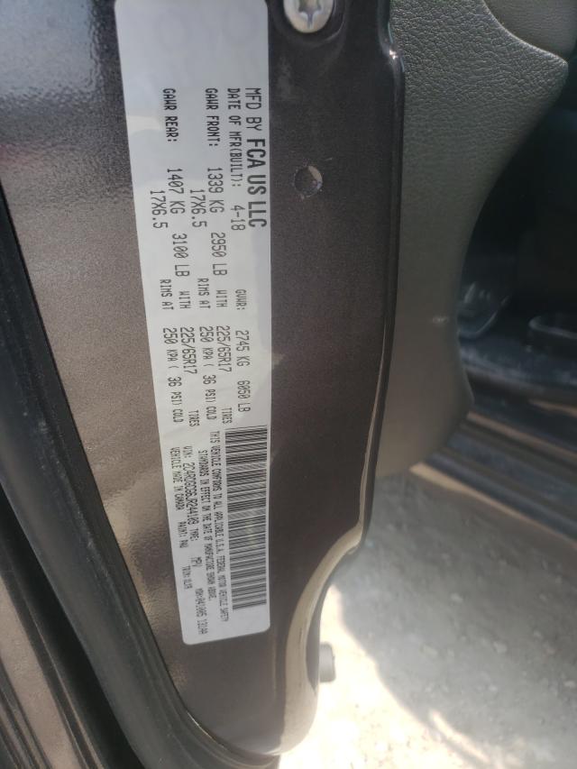 Photo 10 from auction – 2018 DODGE GRAND CARA with VIN 2C4RDGCG6JR244109
