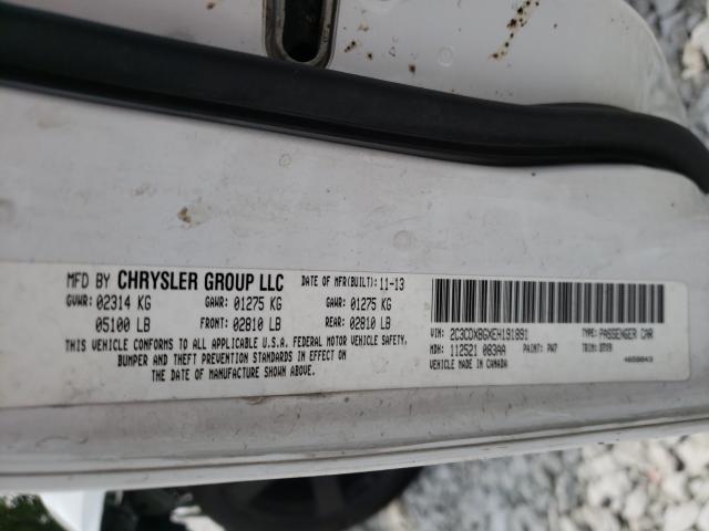 Photo 10 from auction – 2014 DODGE CHARGER SE with VIN 2C3CDXBGXEH191891