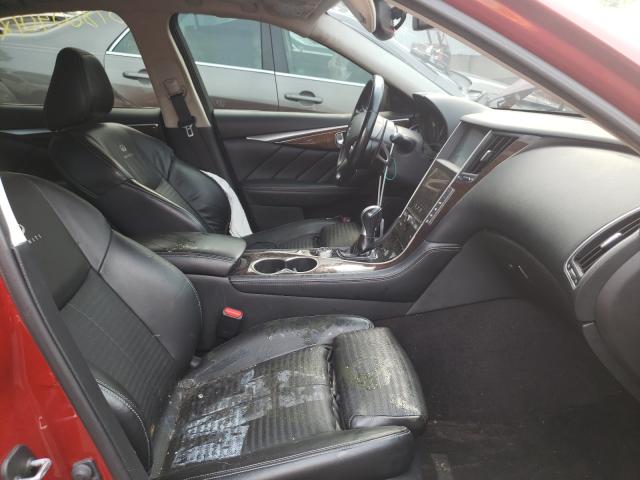 Photo 5 from auction – 2014 INFINITI Q50 with VIN JN1BV7AR7EM693880