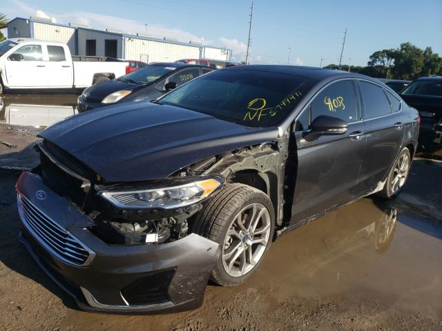 Photo 2 from auction – 2019 FORD FUSION SEL with VIN 3FA6P0CD9KR180527