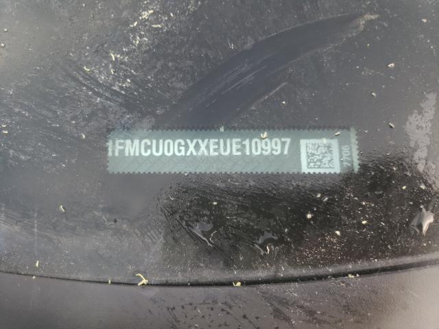 Photo 10 from auction – 2014 FORD ESCAPE SE with VIN 1FMCU0GXXEUE10997
