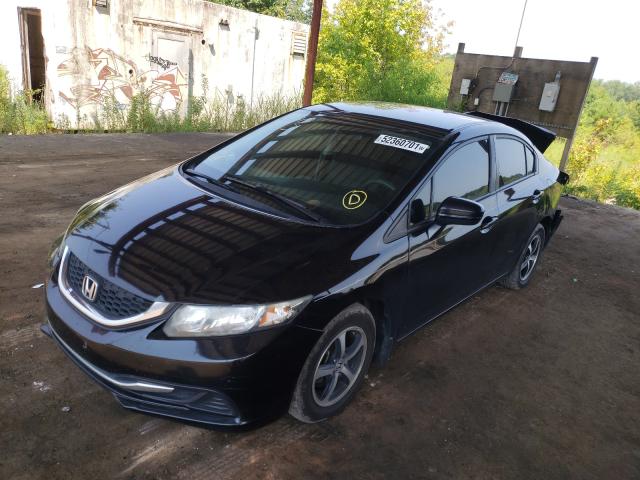 Photo 2 from auction – 2015 HONDA CIVIC SE with VIN 19XFB2F73FE053487