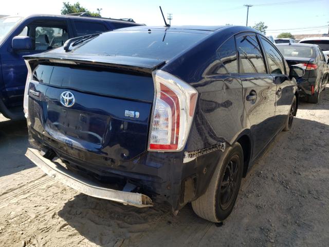 Photo 4 from auction – 2014 TOYOTA PRIUS with VIN JTDKN3DU3E1788945