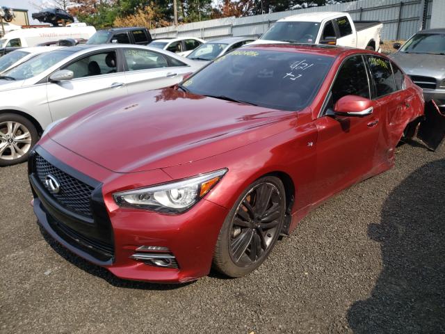 Photo 2 from auction – 2014 INFINITI Q50 with VIN JN1BV7AR7EM693880