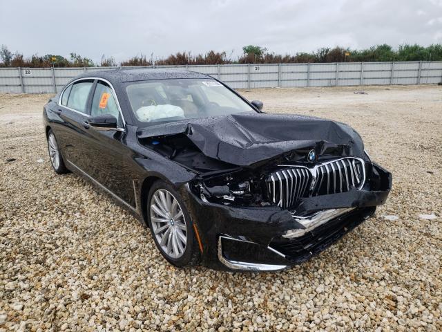BMW 740 I 2022 with VIN WBA7T2C0XNCH26032 - Photo from auction