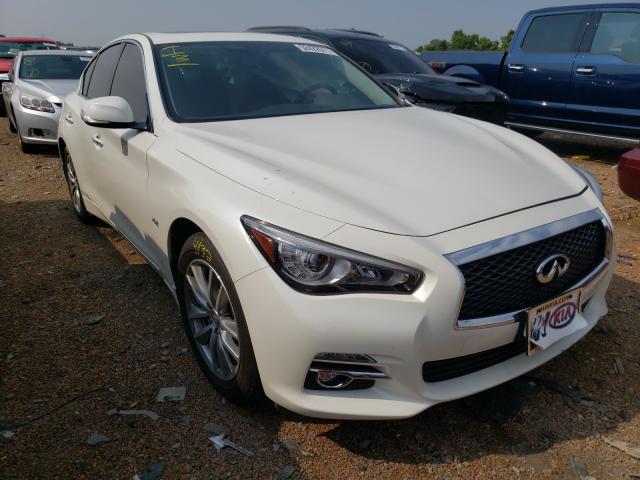 INFINITI Q50 BASE 2017 with VIN JN1CV7ARXHM682686 - Photo from auction