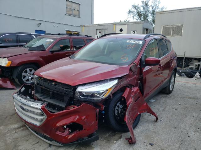 Photo 2 from auction – 2018 FORD ESCAPE SEL with VIN 1FMCU0HD7JUB97229