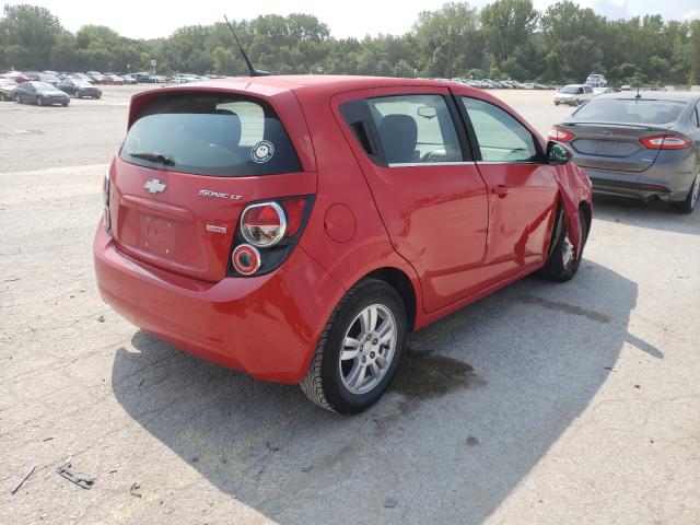 Photo 4 from auction – 2013 CHEVROLET SONIC LT with VIN 1G1JC6SB1D4198351