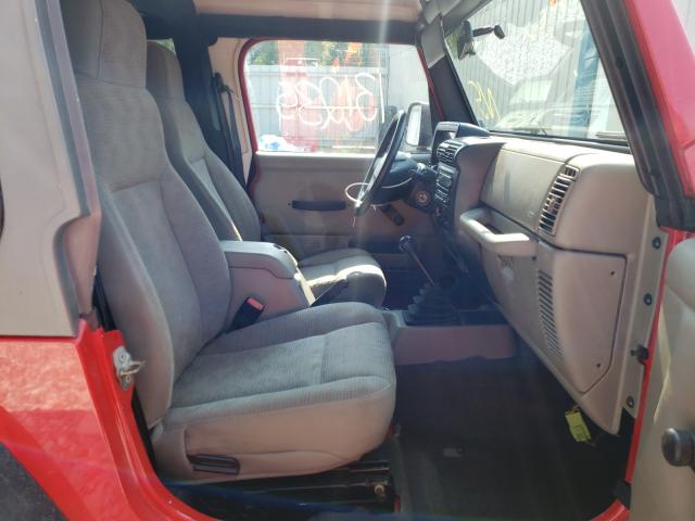 Photo 5 from auction – 2004 JEEP WRANGLER X with VIN 1J4FA39S54P705882