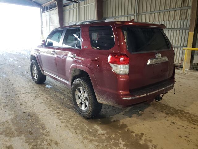 Photo 3 from auction – 2011 TOYOTA 4RUNNER SR with VIN JTEBU5JR8B5046829