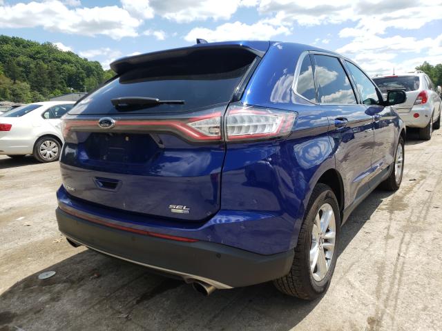Photo 4 from auction – 2015 FORD EDGE SEL with VIN 2FMTK4J98FBC10294