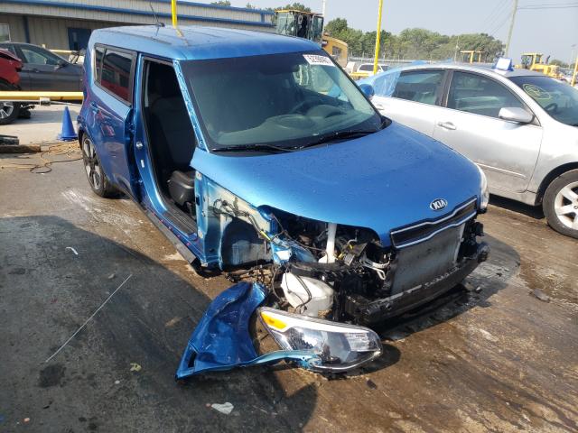 KIA SOUL + 2018 with VIN KNDJP3A54J7597125 - Photo from auction