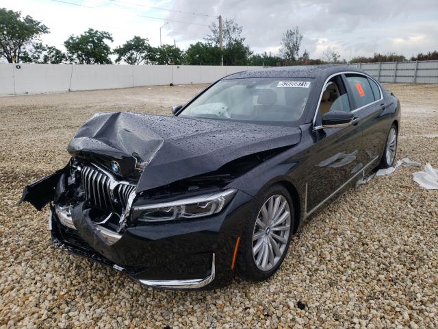 Photo 2 from auction – 2022 BMW 740 I with VIN WBA7T2C0XNCH26032
