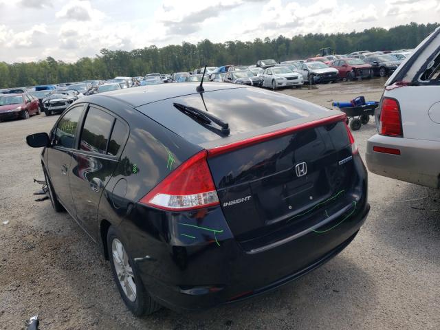 Photo 3 from auction – 2010 HONDA INSIGHT EX with VIN JHMZE2H7XAS016099