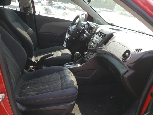 Photo 5 from auction – 2013 CHEVROLET SONIC LT with VIN 1G1JC6SB1D4198351