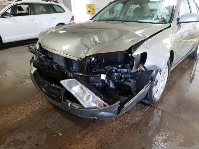 Photo 9 from auction – 2008 HYUNDAI SONATA GLS with VIN 5NPET46F18H324797