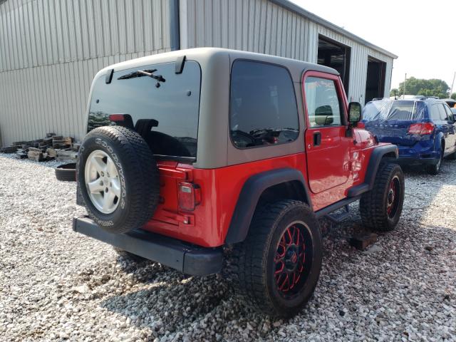 Photo 4 from auction – 2004 JEEP WRANGLER X with VIN 1J4FA39S54P705882