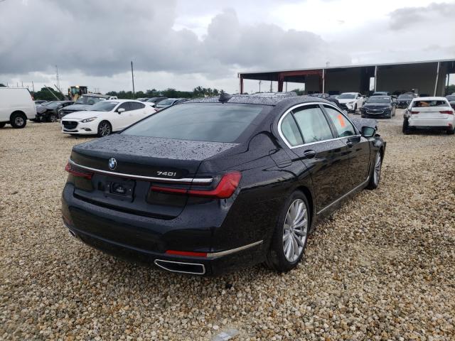 Photo 4 from auction – 2022 BMW 740 I with VIN WBA7T2C0XNCH26032