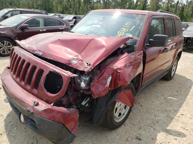 Photo 2 from auction – 2016 JEEP PATRIOT SP with VIN 1C4NJPBB5GD810057
