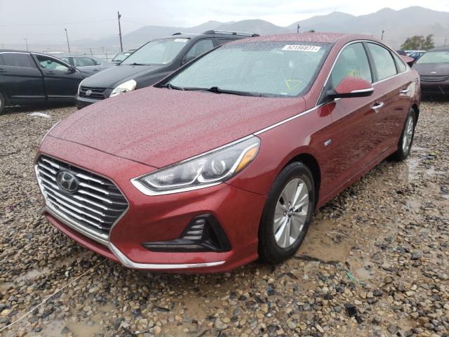 Photo 2 from auction – 2018 HYUNDAI SONATA HYB with VIN KMHE24L31JA080798