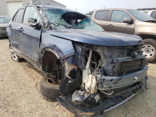 FORD EXPLORER X 2017 with VIN 1FM5K8DH4HGB84596 - Photo from auction
