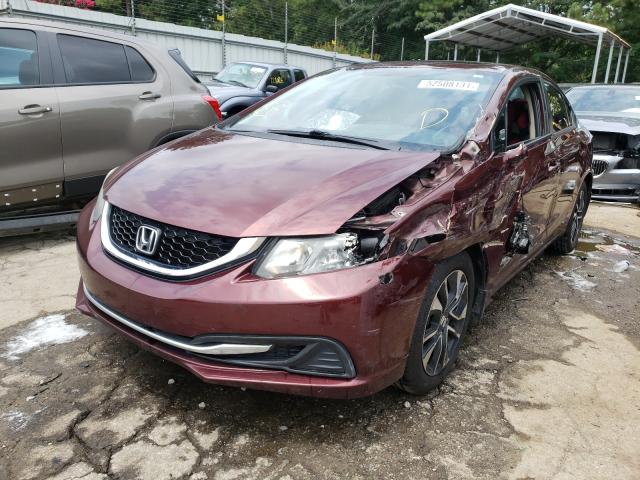 Photo 2 from auction – 2015 HONDA CIVIC EX with VIN 19XFB2F83FE032731