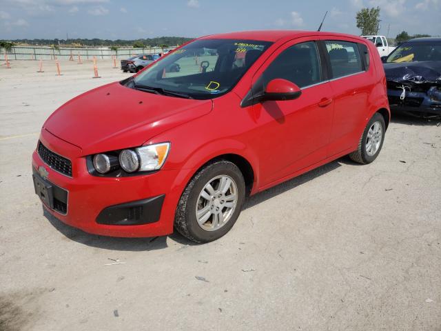 Photo 2 from auction – 2013 CHEVROLET SONIC LT with VIN 1G1JC6SB1D4198351