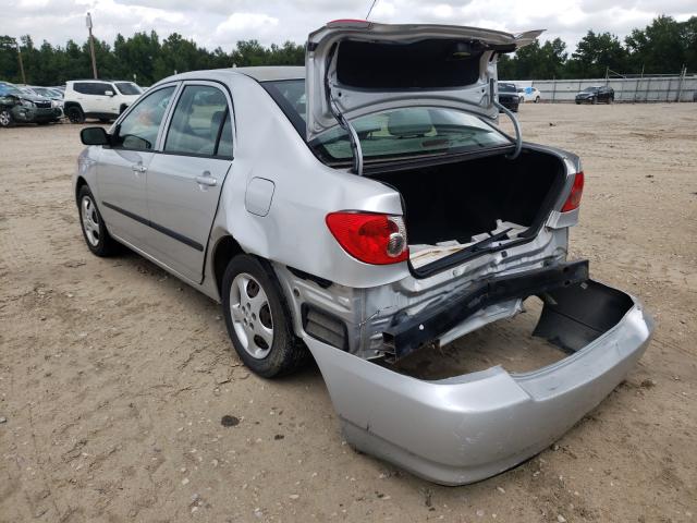 Photo 3 from auction – 2005 TOYOTA COROLLA CE with VIN JTDBR32EX50054146
