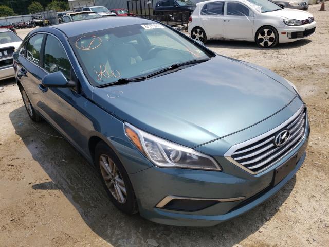 HYUNDAI SONATA SE 2017 with VIN 5NPE24AF4HH444796 - Photo from auction
