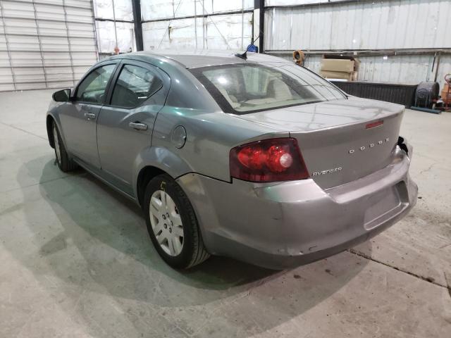 Photo 3 from auction – 2012 DODGE AVENGER SE with VIN 1C3CDZAB2CN206549