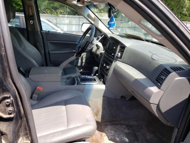 Photo 5 from auction – 2007 JEEP GRAND CHER with VIN 1J8GR48K17C655402