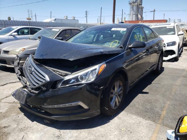 Photo 2 from auction – 2015 HYUNDAI SONATA SE with VIN 5NPE24AF4FH004722