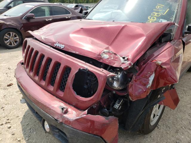 Photo 9 from auction – 2016 JEEP PATRIOT SP with VIN 1C4NJPBB5GD810057