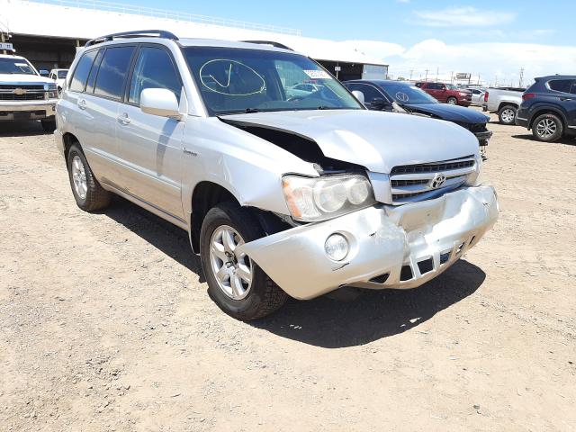 TOYOTA HIGHLANDER 2002 with VIN JTEHF21A720086474 - Photo from auction