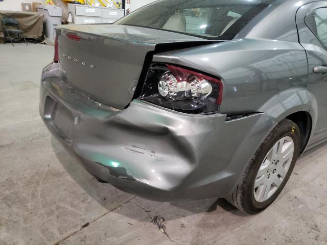 Photo 9 from auction – 2012 DODGE AVENGER SE with VIN 1C3CDZAB2CN206549