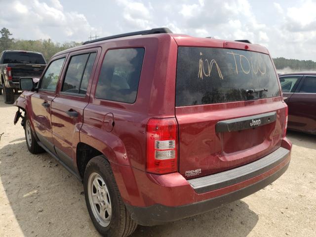 Photo 3 from auction – 2016 JEEP PATRIOT SP with VIN 1C4NJPBB5GD810057