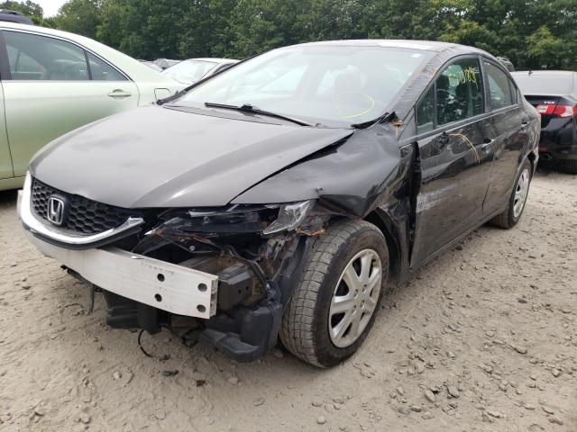 Photo 2 from auction – 2014 HONDA CIVIC LX with VIN 2HGFB2F52EH536312