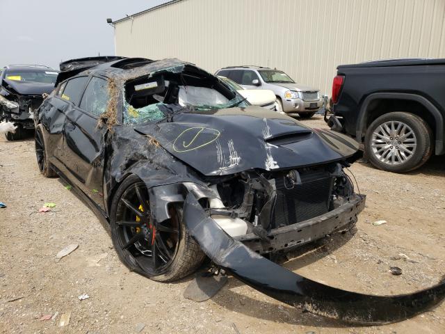 DODGE CHARGER R/ 2018 with VIN 2C3CDXGJ2JH220640 - Photo from auction
