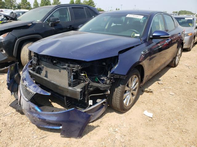 Photo 2 from auction – 2016 KIA OPTIMA EX with VIN 5XXGU4L38GG083931