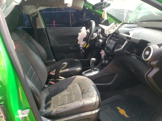 Photo 5 from auction – 2014 CHEVROLET SONIC RS with VIN 1G1JG6SB0E4239784