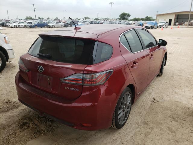 Photo 4 from auction – 2012 LEXUS CT 200 with VIN JTHKD5BH6C2071062