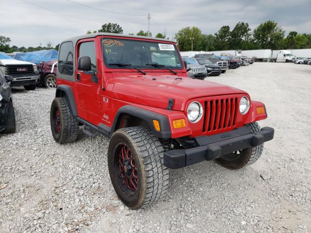 JEEP WRANGLER X 2004 with VIN 1J4FA39S54P705882 - Photo from auction