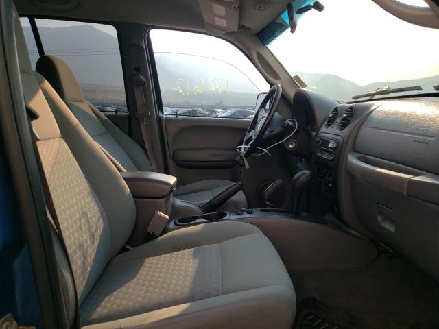 Photo 5 from auction – 2006 JEEP LIBERTY SP with VIN 1J4GL48K96W252591