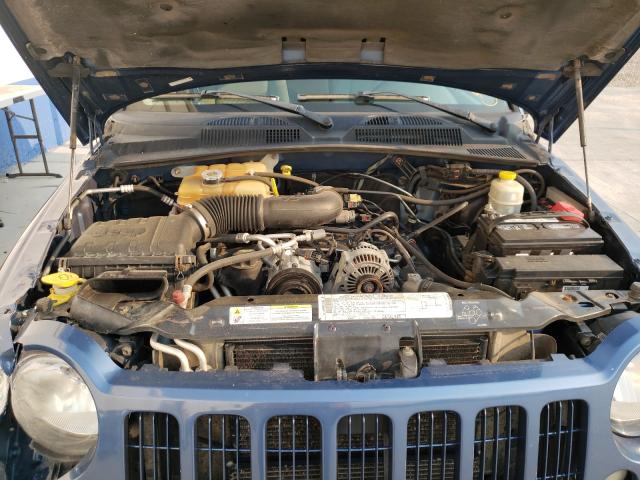 Photo 7 from auction – 2006 JEEP LIBERTY SP with VIN 1J4GL48K96W252591