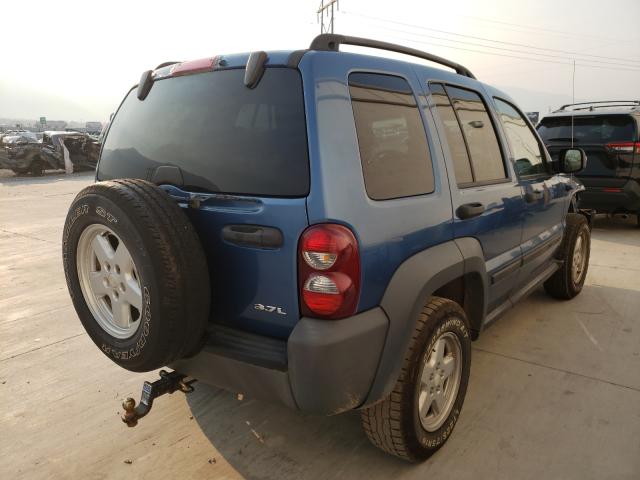 Photo 4 from auction – 2006 JEEP LIBERTY SP with VIN 1J4GL48K96W252591