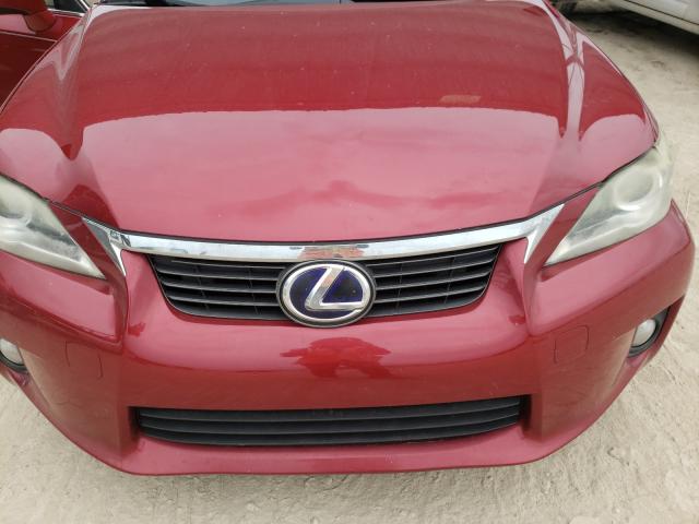 Photo 7 from auction – 2012 LEXUS CT 200 with VIN JTHKD5BH6C2071062